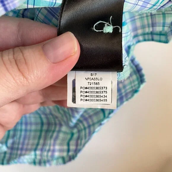 The North Face Taggart Shirt Women’s XS Plaid Short Sleeve Hiking - Picture 6 of 8